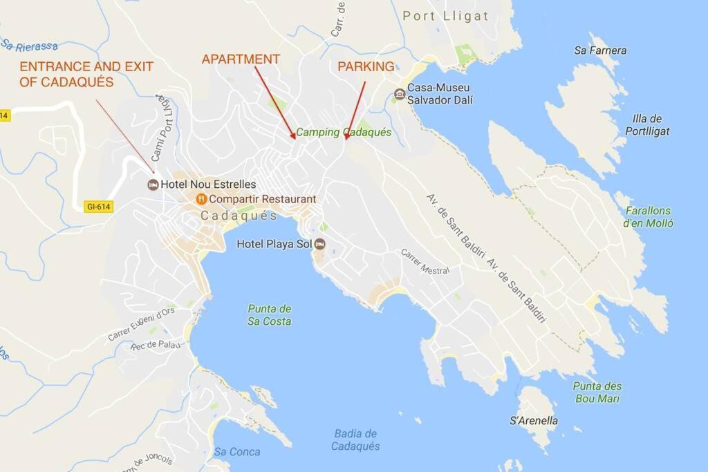 Apartamento Pequeño y acogedor en el centro de CADAQUÉS Exterior foto